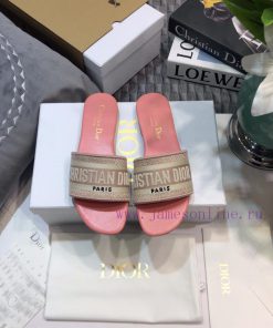 Flat Bottomed 240/thick HeelDior DWAY Early Spring New One-piece Women's Shoes CD Letter Logo T th9hf0ph