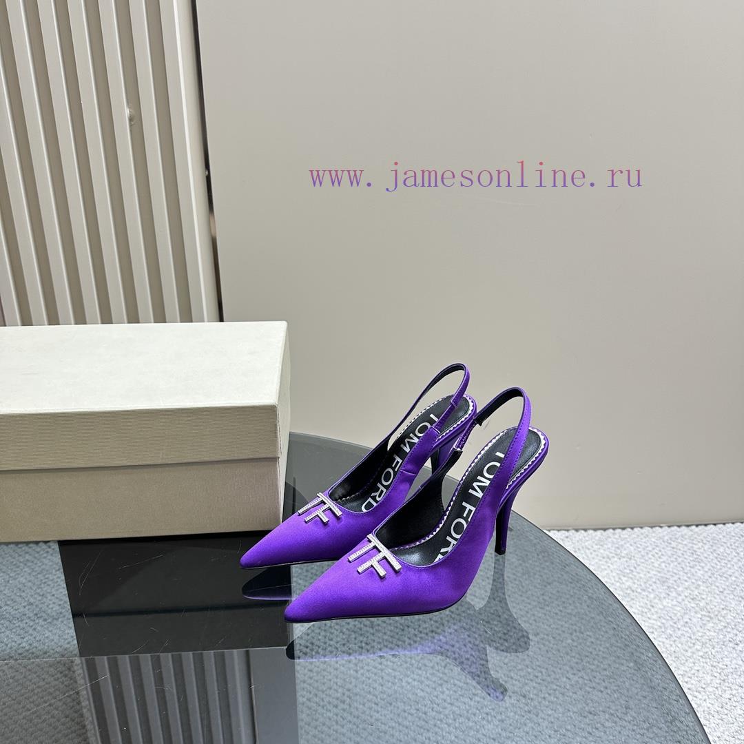 Top TierTOM FORD Pointed Fashion Show High Heels——————Silk Face Leather Face Crocodile Pattern uru34uvi