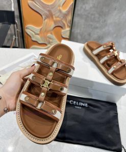 Original Replica Celine24 New Color Celine Silin TIPPI New Coffee Color Vegetable Tanned Cowhid 3vwar5rf