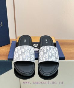 Dior Alia's New Men's Sandals For 2024 Are A Leisurely And Exquisite Work. The Latest Oblique C vaziq4zn