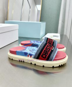Dior - Dior 2024 Early Spring New Reverse Thick Bottom Jelly Color Women's SandalsCD Letter Log 6ihiacff