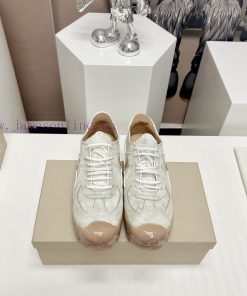 Leather Mask 'Top'LEMAIRE 24vs Spring Latest King Explosives SeriesRound Toe Lace Up German Tra tikl544x