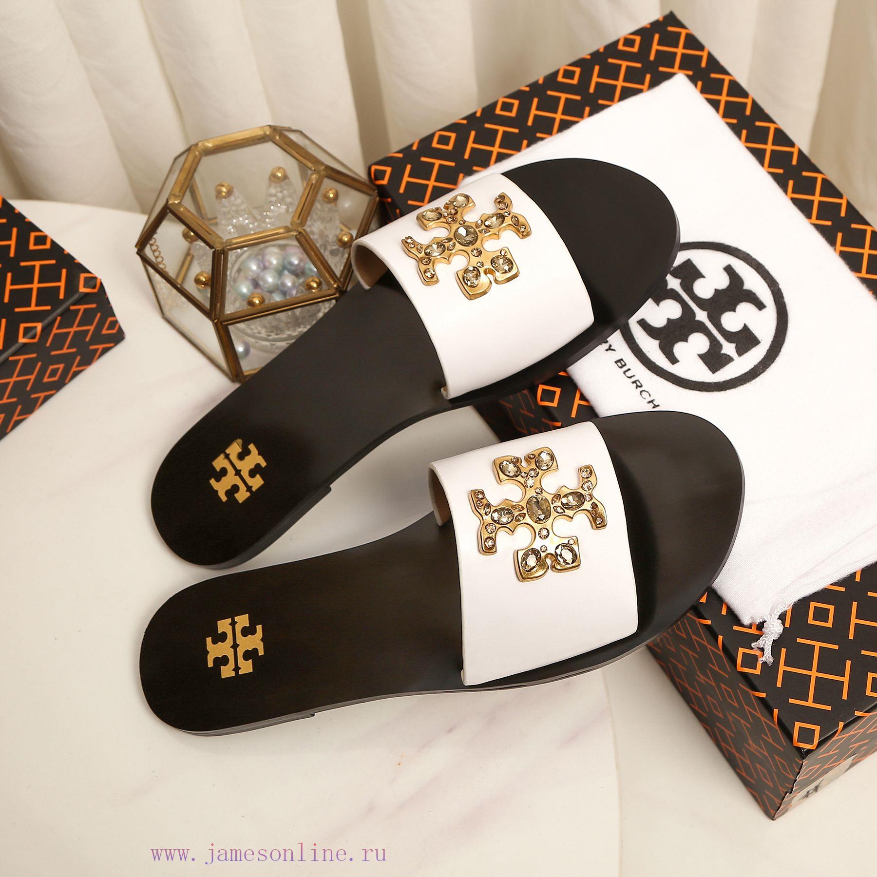 19818-2 Toribechi Flat Sandals Made Of Cowhide Fabric Available In Black Burgundy Pink White Ea m2nabbxc - Image 4