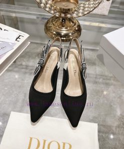 Top TierDior 2024 New Season Hollowed Out Carved Mary Jane Pointed Single ShoesThe New Spectado qbw18u1m
