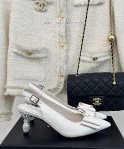 Chanel | Chanel 24c New ProductBow Tie High-heeled SandalsThe Shoe Upper Is Made Of Imported Ca f4lzvknh