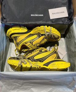 Top Balenciaga Balenciaga 3XL Yellow Black ️ No Leather Dad Shoes Mesh Material And Polyurethan tt7ysfx0