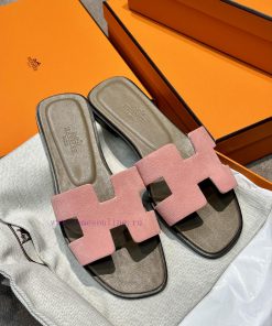 Top Qualityherme…s Ss24 New Arrival～Hermes Classic Oran Slippers 24 New ColorsThe Color Scheme 4i501xa3