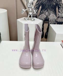 Top TierBALENCIAGA Paris Home 2024 Vs Early Spring New Rain Boot SeriesSponge Cake Thick Bottom xbqwu1m0