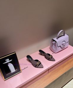 The MostSaint Laurent 2024 Paris Saint Laurent Classic High Heel Sandals2024 Temperament Fairy diqw1h2e