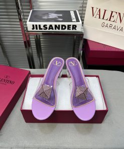 Valentino's New Summer Sandals And SlippersImported Sheepskin Fabric+filmImported Sheepskin Lin v88z4bhf