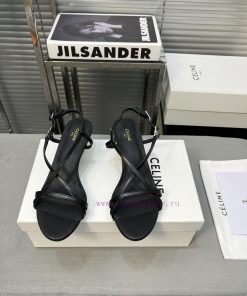 CELINE's New Cat Heel Sandals Single ShoeBeaded Cowhide With Open Edges On The UpperOriginal Sh q55v2qti
