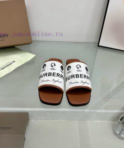 New Product Launched Burberry Flat SlippersChannel Goods Vulcanized One Foot Stepping Burberry 7inf7yep