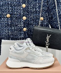 Miu Miu/Miu 24s Early Spring New ProductRetro Casual Sports Shoes ️️Simple Design Of Sports Boa kt2e1rxn