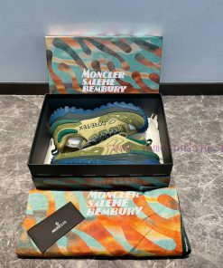 Top Of The Line Moncler Alliance Trailgrip GTX Green Blue Trailgrip Sneakers Are Designed Speci 4ftcfbp2