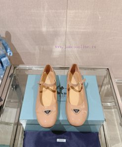 -24Ss New Prada Mary Jane Ballet Flat ShoesThis Ballet Flat Shoe Showcases Elegant Feminine Cha verlwemy
