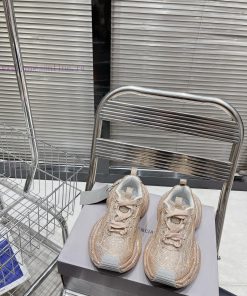 Top Tier Couple StyleBalenciaga's Latest Popular 3XL Sneaker Full Diamond Swarovski Series Coup 1ztbnlun