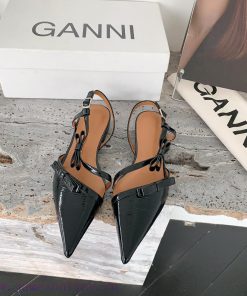 GANNI2024 New Strap Bow Sandals GANNI This Sandal Is Really Beautiful And Has Nothing To Say. I qav6rato