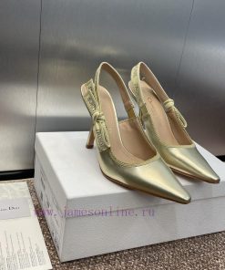 J'ADIOR Woven Women's Shoes Dior 2024 Spring/summer Fashion Show New Crystal Shoes Bling... Bli 83qun7i0