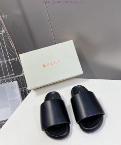 Marni 24ss Runway Cross DragThe Upper Of The Shoe Is Made Of A Whole Piece Of Leather Material k5bbosin