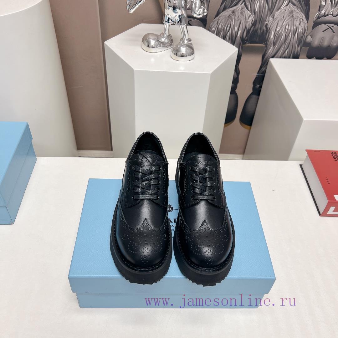 Top TierPRAD-A Prada 2024 Vs Spring/Summer Classic Casual Shoe CollectionSponge Cake Thick Sole f0u52cfu