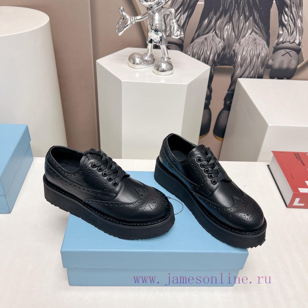 Top TierPRAD-A Prada 2024 Vs Spring/Summer Classic Casual Shoe CollectionSponge Cake Thick Sole f0u52cfu - Image 3