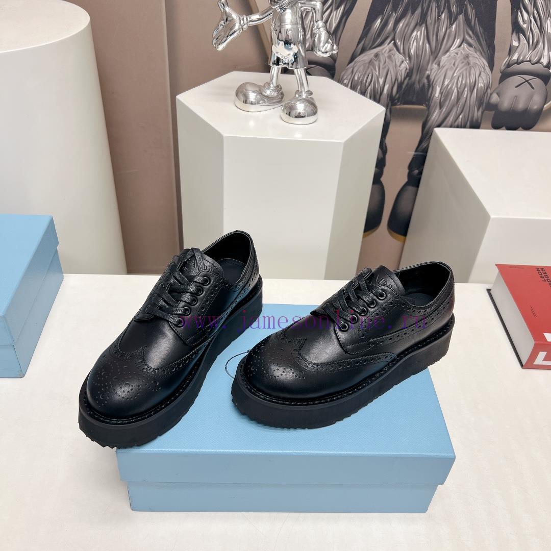 Top TierPRAD-A Prada 2024 Vs Spring/Summer Classic Casual Shoe CollectionSponge Cake Thick Sole f0u52cfu - Image 4