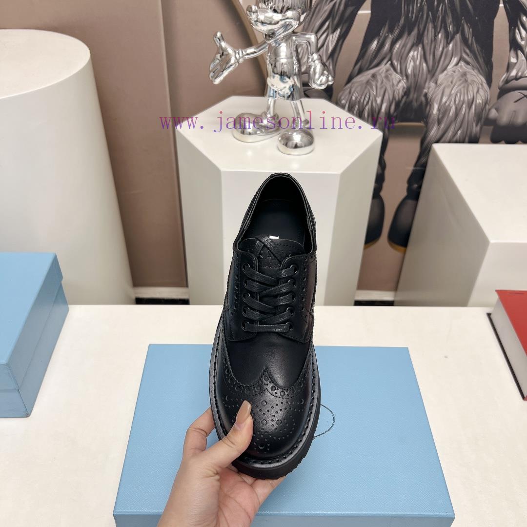 Top TierPRAD-A Prada 2024 Vs Spring/Summer Classic Casual Shoe CollectionSponge Cake Thick Sole f0u52cfu - Image 7