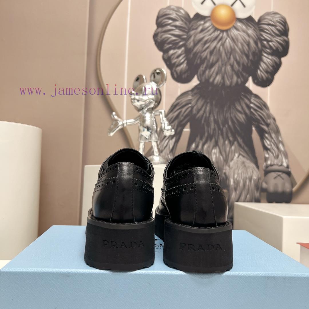 Top TierPRAD-A Prada 2024 Vs Spring/Summer Classic Casual Shoe CollectionSponge Cake Thick Sole f0u52cfu - Image 9