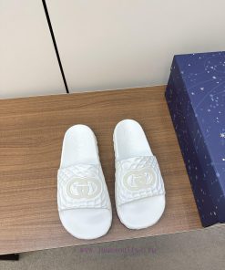 Gucci Gucci's Latest Couple Style One-piece SlippersThe Original Version Was Purchased Develope 9z8e4403