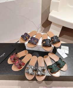 Celine's New Generation Of Spring And Summer Products Triumphal Arch Retro Roman Sandals And Sl ruawtz5y