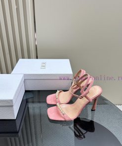 Dior/Dior 24S Spring/Summer New Product Pearl Strap High Heel SandalsThe Fabric Is Imported Fro 407aww0w