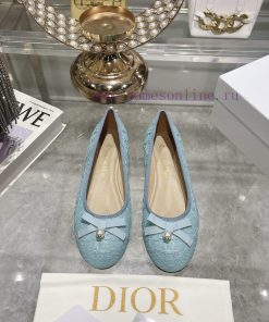 Dior 2024 New Classic Knitted Single Shoes Top End High-end Shoes In The Market Sweet And Gentl zgnl4r5v