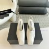 Tire Cow MaterialJill Sander Gilsonda Pointed PC Transparent Crystal HeelDaily Brisk Walking Wo ryeo9ng5