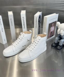 ╔ High Gloss White Cowhide Version ╗️Top Level Customized Version𝑪𝒉𝒓𝒊𝒔𝒕𝒊𝒂𝒏 𝑳𝒐𝒖𝒃𝒐𝒖𝒕𝒊𝒏Whether It' kv3n2a1u