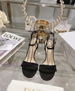 Dior 2024 New Color DWAY Early Spring New One Word Sandals With Three Dimensional Embroidered L l3jljxnd