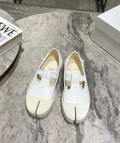 Leather Majira 24 Spring/Summer New Product Art Retro Split Toe Canvas Shoes One Step Lazy Shoe na5r3ssz