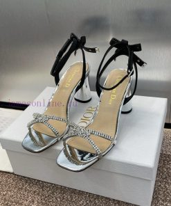 Dior 2024 Spring/Summer Latest Fashion Show High End Collection Sunset Thick Heel Roman Style J 594yzfla