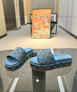 Full Year Shipment Gucci's Latest Limited Edition Thick Soled Slippers In 300 Colors Are Availa bp4auaji