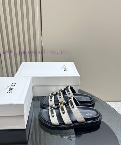 Celine | Celine 24ss Spring/Summer New ProductsLazy SlippersGo MaterialThe Fabric Is Made Of Im td02ibu7