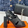 Herm è S/Herm è S Classic Waterproof Platform HCoarse Heeled Sandals With High HeelsExtremely R j9djp1ii