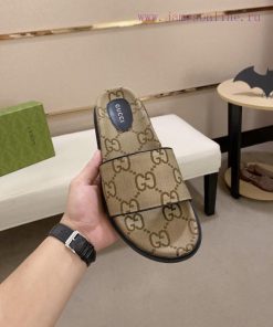️GucciGucci Purchasing New Slippers With Synchronized Shoe Upper Made Of Italian Imported Cowhi e6ersggd