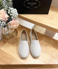 Prada/Prada In Early Spring 2024 This Woven Shoe Is Equipped With A Woven Insole Made Of Soft L 5svupvge