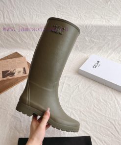 Pre Sale No Buckle Short And Long 3002024 Seamless RubberCeline Must Wear Knight Rain BootsWhat zlekw8n6