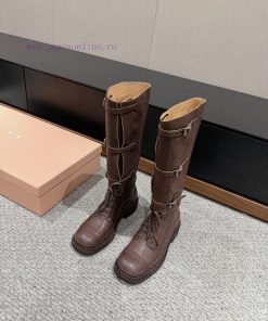 Top Qualitymiumiu Fw24 New Arrival～Miu Miu 24 Autumn/Winter Show Long Boots New ProductClassic 9daigvh0