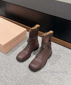 Top Qualitymiumiu Fw24 New Arrival～Miu Miu 24 Autumn/Winter Show Short Boots New ProductClassic jyahwmrd