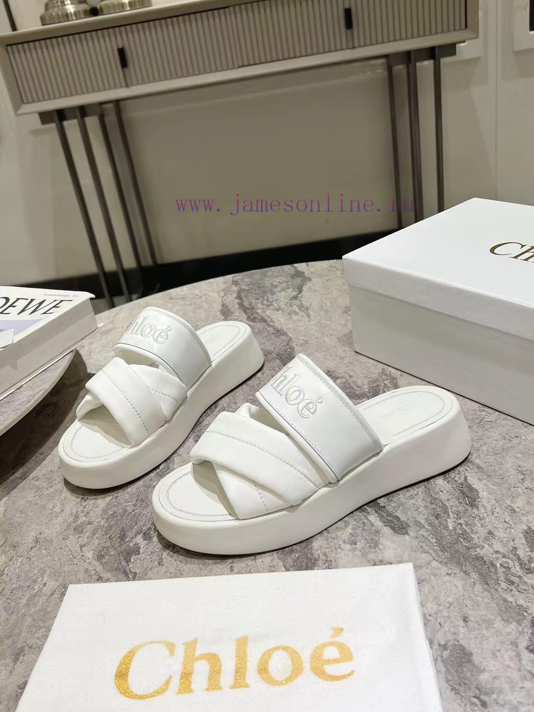 Purchase Grade Chloe/Chloe Classic Spring/Summer Knitted Strap SlippersChloe Spring/Summer Coll 3liia7xe - Image 4