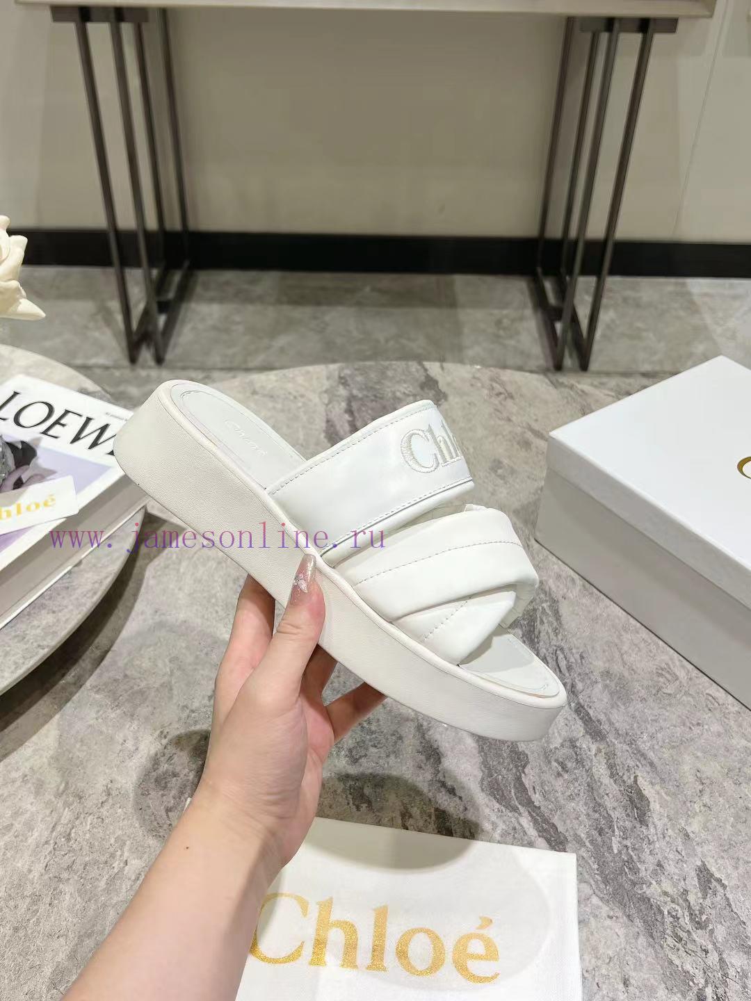 Purchase Grade Chloe/Chloe Classic Spring/Summer Knitted Strap SlippersChloe Spring/Summer Coll 3liia7xe - Image 7