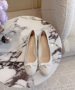 Dior's New Diamond Patterned Pearl Coarse Single Shoes Are Exquisite Obedient And Comfortable T ywgni3i6