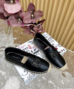 Dolce&Gabbana Banner Printed Fisherman's Shoes——————————The Style Of D&G Hemp Bottom Fishing Sh wadm0f45