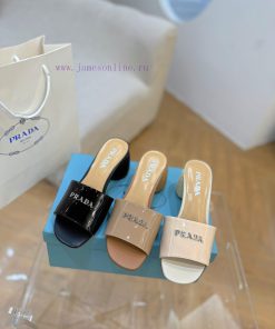PRADA Prada 24 𝐬𝐬Fashion Style Early Spring New Letter High-heeled Sandals Series 〰◽ Two Types xcp56aaf